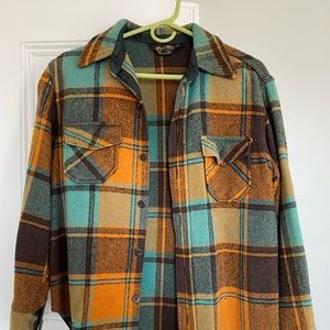 Vintage Wool Button Up